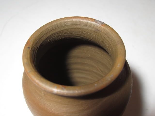 時代 南蛮茶入 銘「不老」替仕覆 了々斎花押 即中斎追書o487